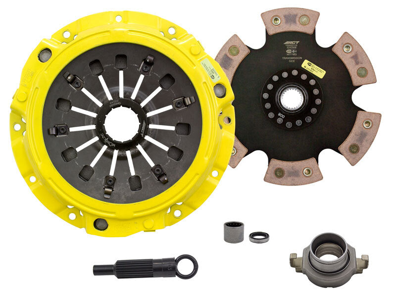 ACT 1993 Mazda RX-7 XT-M/Race Rigid 6 Pad Clutch Kit ACT 1993 Mazda RX-7 XT-M/Race Rigid 6 Pad Clutch Kit