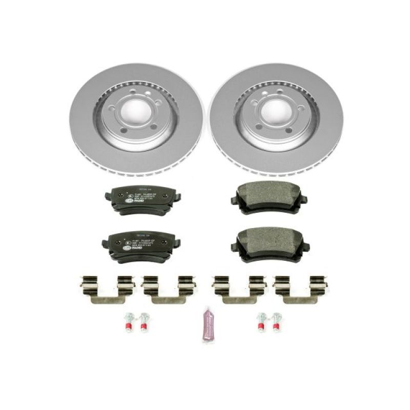 Power Stop 03-10 Audi A8 Quattro Rear Euro-Stop Brake Kit Power Stop 03-10 Audi A8 Quattro Rear Euro-Stop Brake Kit