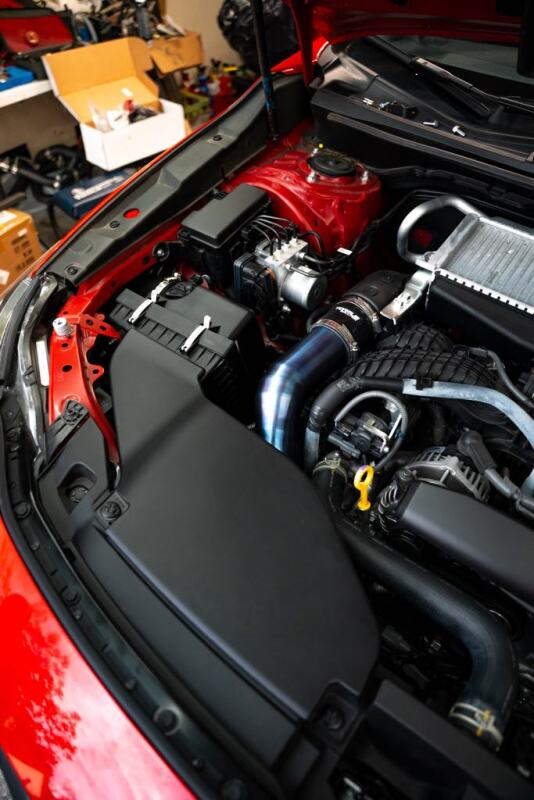 Torque Solution 2022+ Subaru WRX / 19-23 Subaru Ascent Titanium Top Mount Charge Pipe - Brushed Torque Solution 2022+ Subaru WRX / 19-23 Subaru Ascent Titanium Top Mount Charge Pipe - Brushed