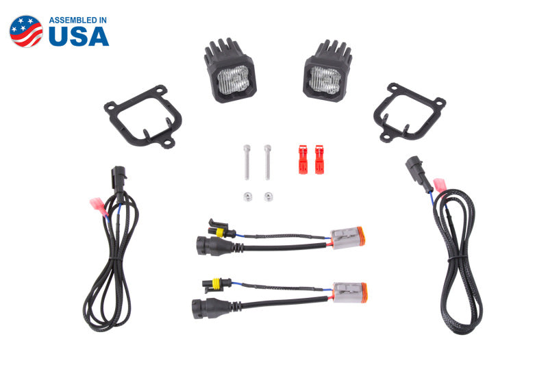 Diode Dynamics 21-24 Ford Bronco Sport SSC1 LED Fog Light Kit Diode Dynamics 21-24 Ford Bronco Sport SSC1 LED Fog Light Kit