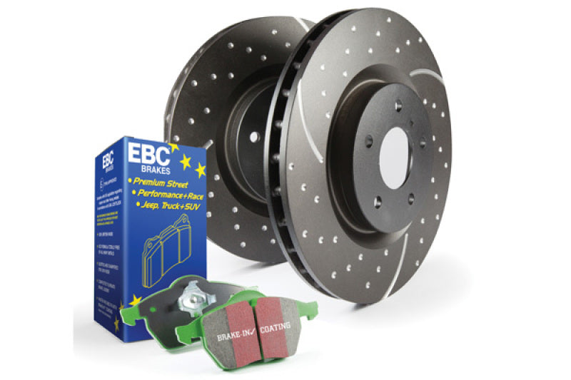 EBC S10 Kits Greenstuff Pads and GD Rotors EBC S10 Kits Greenstuff Pads and GD Rotors