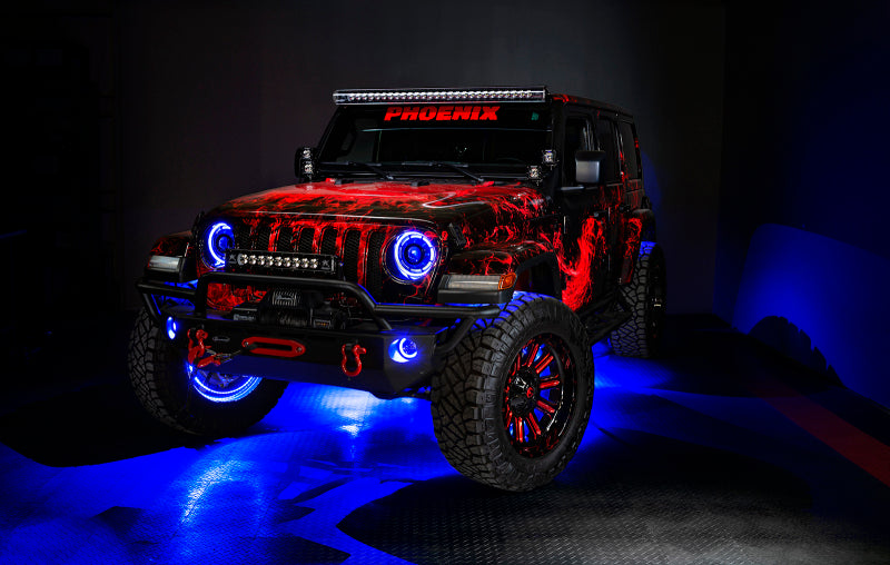 Oracle LED Illuminated Wheel Rings - ColorSHIFT - 15in. - ColorSHIFT No Remote SEE WARRANTY Oracle LED Illuminated Wheel Rings - ColorSHIFT - 15in. - ColorSHIFT No Remote SEE WARRANTY