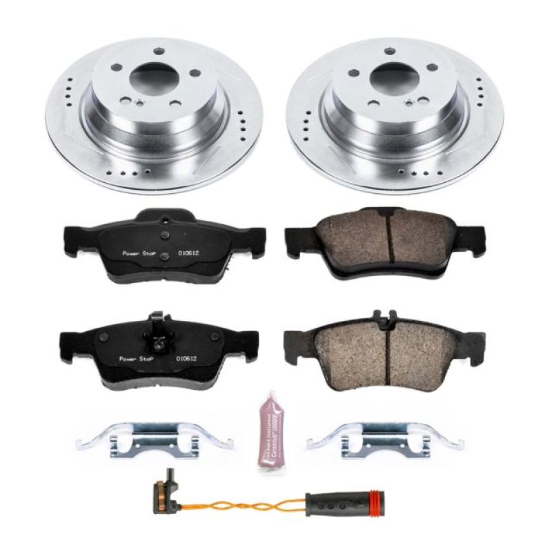 Power Stop 03-09 Mercedes-Benz E320 Rear Z23 Evolution Sport Brake Kit Power Stop 03-09 Mercedes-Benz E320 Rear Z23 Evolution Sport Brake Kit