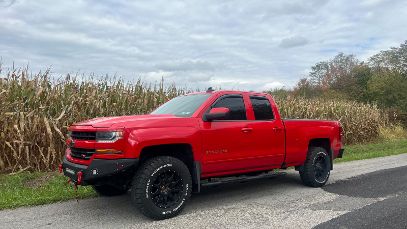 Fishbone Offroad 07-18 Chevrolet Silverado 1500/2500/3500 Double Cab Oval Side Steps -Black Textured Fishbone Offroad 07-18 Chevrolet Silverado 1500/2500/3500 Double Cab Oval Side Steps -Black Textured