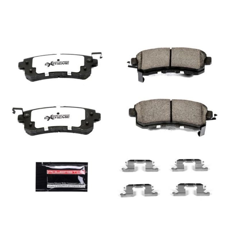Power Stop 11-13 Infiniti QX56 Rear Z36 Truck & Tow Brake Pads w/Hardware Power Stop 11-13 Infiniti QX56 Rear Z36 Truck & Tow Brake Pads w/Hardware