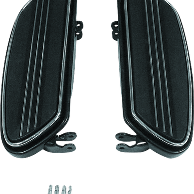 Bikers Choice 86-Up FLH FLT Black Extended Floorboard Kit