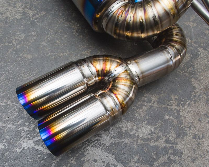 VR Performance 01-05 BMW M3 E46 Titanium Exhaust System- Quad Titanium Tips VR Performance 01-05 BMW M3 E46 Titanium Exhaust System- Quad Titanium Tips