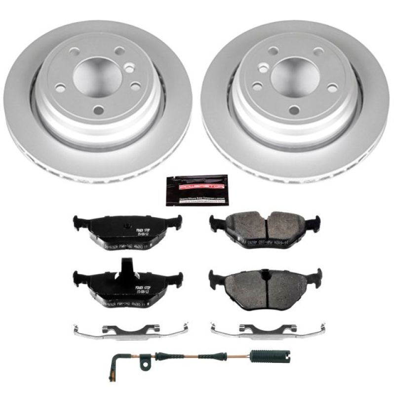 Power Stop 01-03 BMW 525i Rear Z23 Evolution Sport Coated Brake Kit Power Stop 01-03 BMW 525i Rear Z23 Evolution Sport Coated Brake Kit
