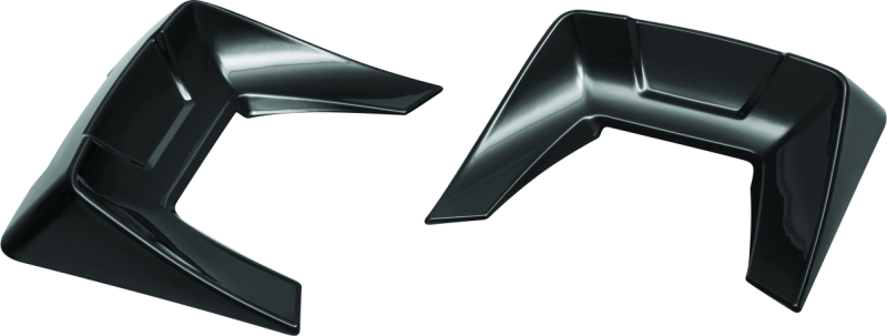 Kuryakyn Speedform Saddlebag Lid Spoilers 14-Up Touring Models Black Kuryakyn Speedform Saddlebag Lid Spoilers 14-Up Touring Models Black