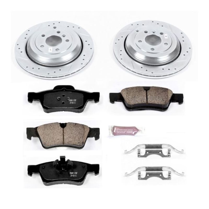 Power Stop 05-06 Mercedes-Benz G55 AMG Rear Z23 Evolution Sport Brake Kit Power Stop 05-06 Mercedes-Benz G55 AMG Rear Z23 Evolution Sport Brake Kit