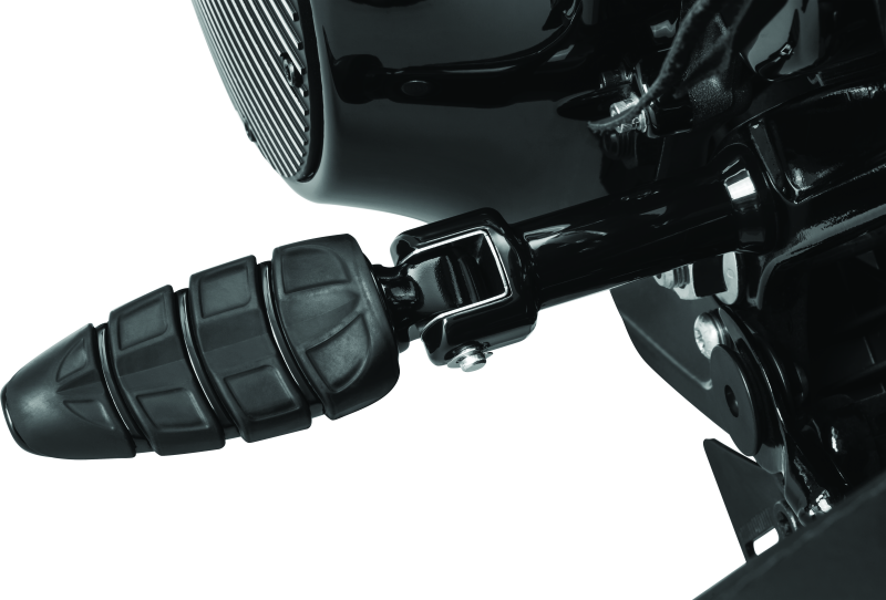 Kuryakyn Splined Passenger Peg Adapter Black Kuryakyn Splined Passenger Peg Adapter Black