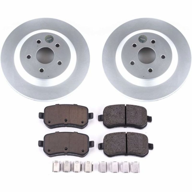 Power Stop 04-07 Ford Freestar Rear Z17 Evolution Geomet Coated Brake Kit Power Stop 04-07 Ford Freestar Rear Z17 Evolution Geomet Coated Brake Kit