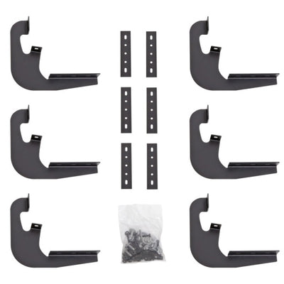 Deezee 19-23 Chevrolet Silverado Running Board Rough Step Bracket Kit