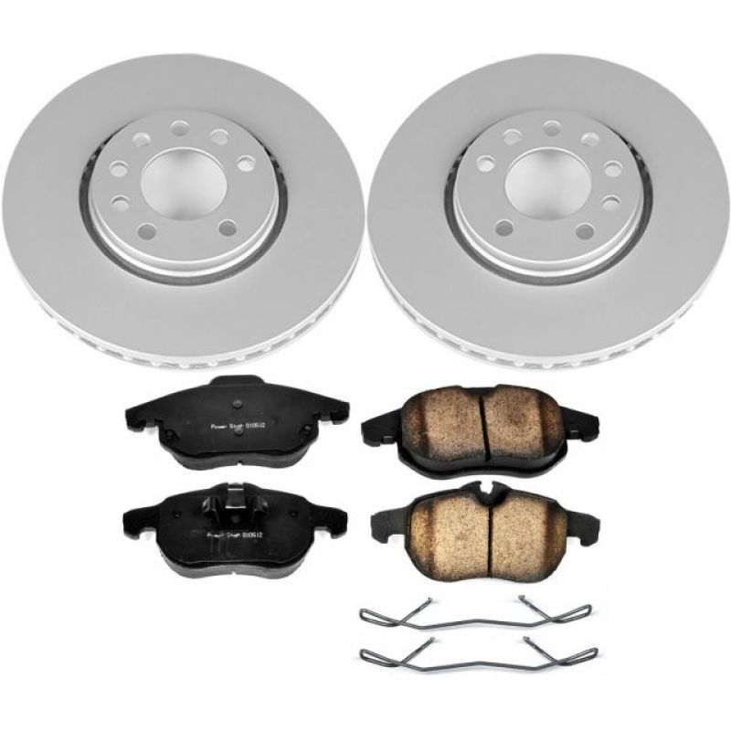 Power Stop 03-11 Saab 9-3 Front Z23 Evolution Sport Coated Brake Kit Power Stop 03-11 Saab 9-3 Front Z23 Evolution Sport Coated Brake Kit
