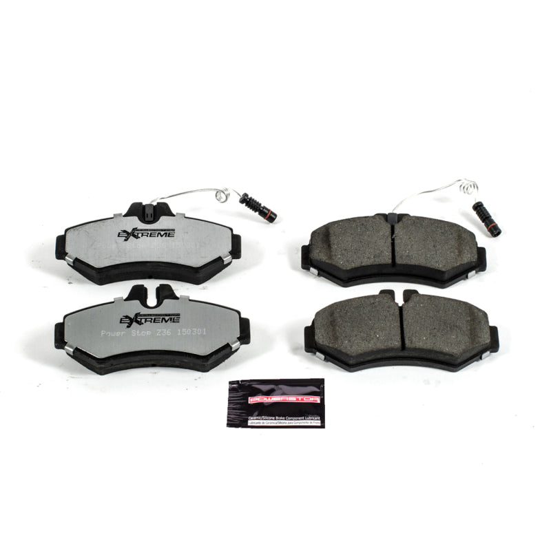 Power Stop 03-06 Dodge Sprinter 2500 Rear Z36 Truck & Tow Brake Pads w/Hardware Power Stop 03-06 Dodge Sprinter 2500 Rear Z36 Truck & Tow Brake Pads w/Hardware