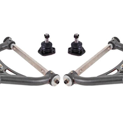 BMR 70-81 Chevrolet Camaro A-Arms Upper Non-Adjustable Delrin Std Ball Joint - Black Hammertone