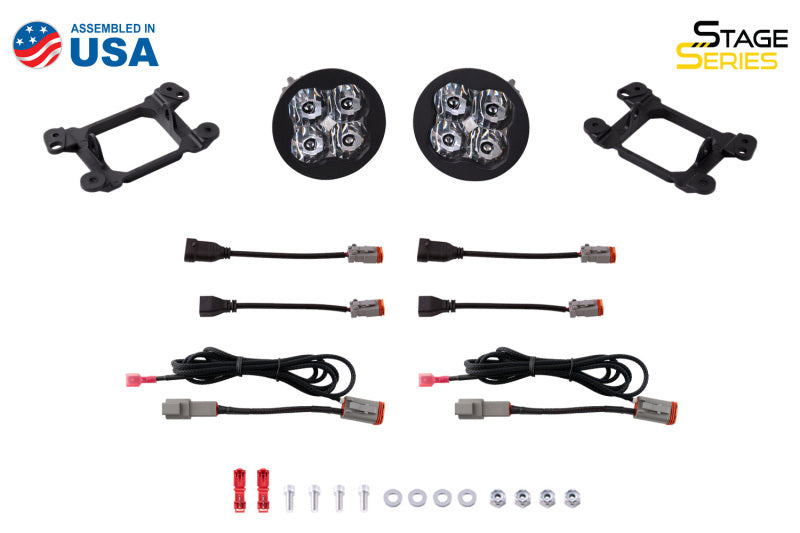 Diode Dynamics SS3 Sport Type M Kit ABL - White SAE Fog Diode Dynamics SS3 Sport Type M Kit ABL - White SAE Fog