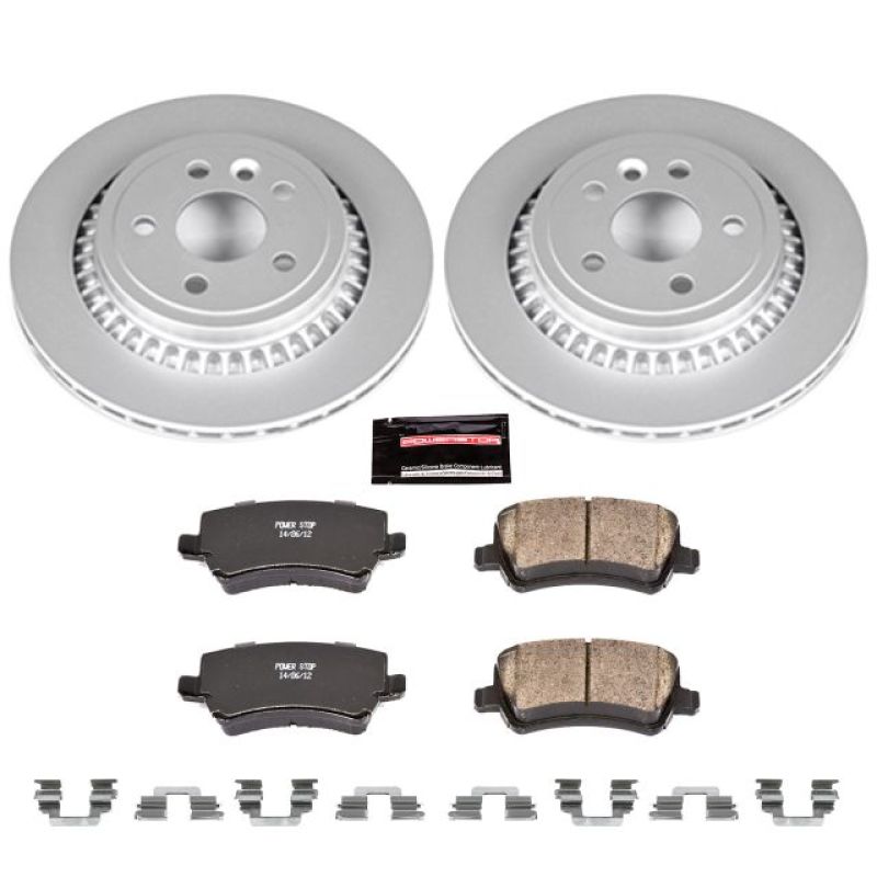 Power Stop 10-17 Volvo XC60 Rear Z23 Evolution Sport Coated Brake Kit Power Stop 10-17 Volvo XC60 Rear Z23 Evolution Sport Coated Brake Kit