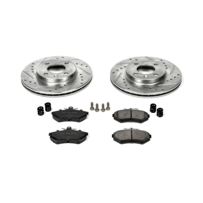Power Stop 95-02 Volkswagen Cabrio Front Z23 Evolution Sport Brake Kit Power Stop 95-02 Volkswagen Cabrio Front Z23 Evolution Sport Brake Kit