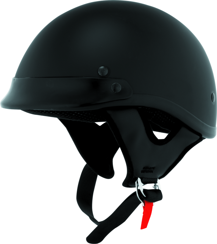 Skid Lids Traditional Helmet Flat Black - XL Skid Lids Traditional Helmet Flat Black - XL