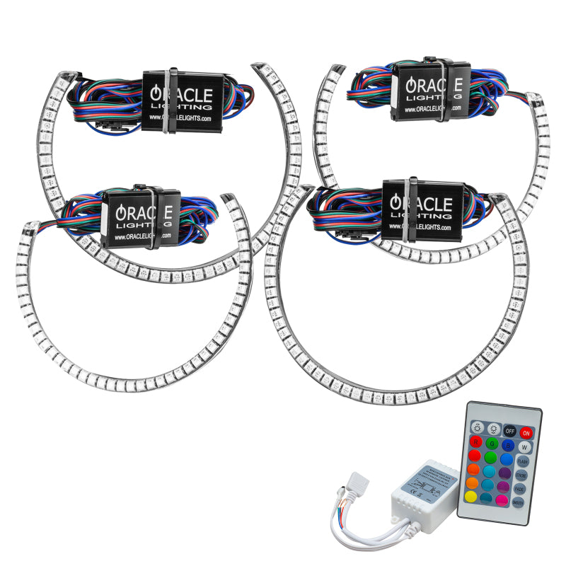 Oracle Dodge Challenger 15-21 LED Waterproof Halo Kit - ColorSHIFT w/ Simple Controller Oracle Dodge Challenger 15-21 LED Waterproof Halo Kit - ColorSHIFT w/ Simple Controller