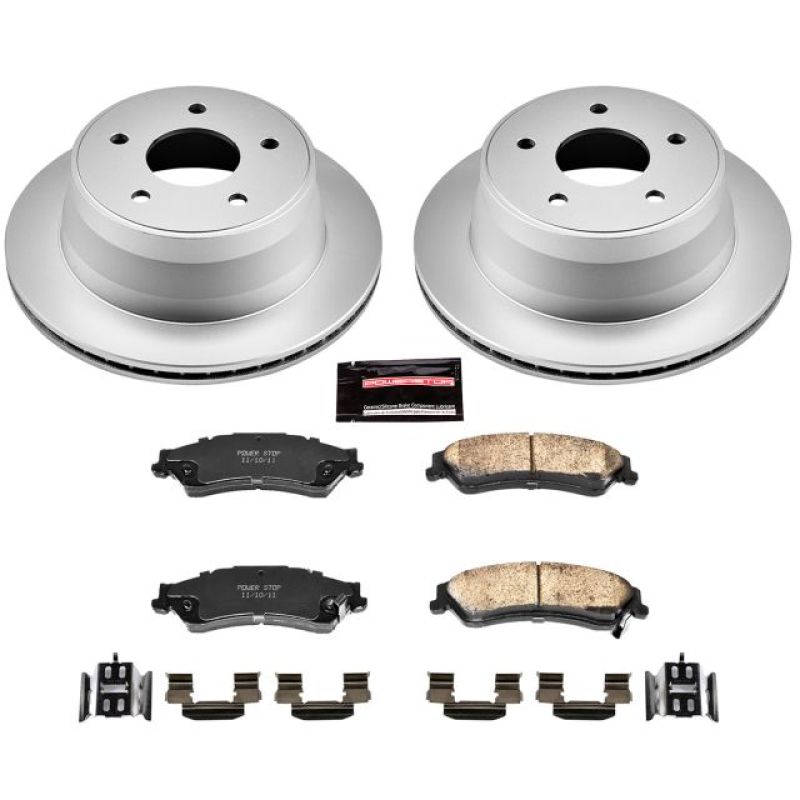 Power Stop 97-05 Chevrolet Blazer Rear Z17 Evolution Geomet Coated Brake Kit Power Stop 97-05 Chevrolet Blazer Rear Z17 Evolution Geomet Coated Brake Kit