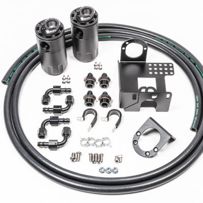 Radium Engineering 90-05 Mazda MX-5 Dual Catch Can Kit Fluid Lock