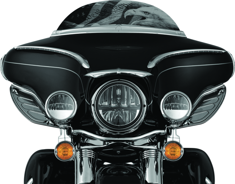 Kuryakyn Dragon Wing Air Deflectors Dark Smoke Kuryakyn Dragon Wing Air Deflectors Dark Smoke