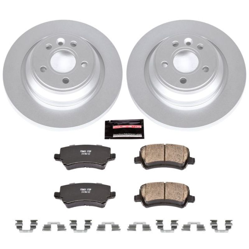 Power Stop 11-18 Volvo S60 Rear Z23 Evolution Sport Coated Brake Kit Power Stop 11-18 Volvo S60 Rear Z23 Evolution Sport Coated Brake Kit