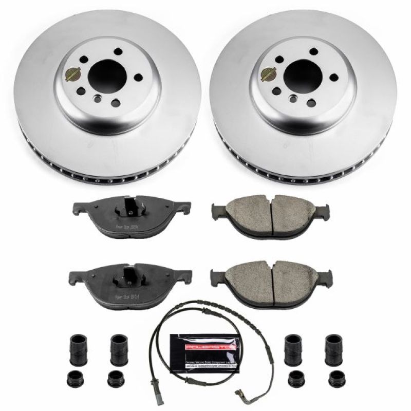 Power Stop 09-10 BMW 750i Front Z23 Evolution Sport Coated Brake Kit Power Stop 09-10 BMW 750i Front Z23 Evolution Sport Coated Brake Kit