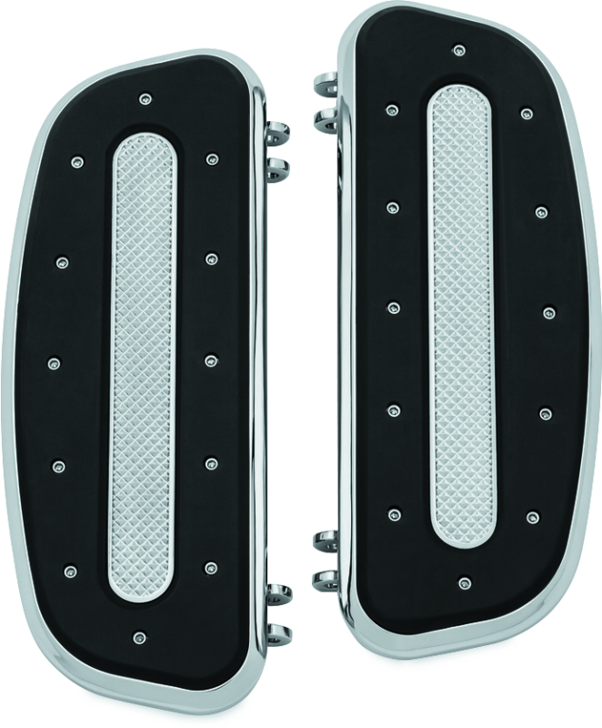 Kuryakyn Heavy Industry Driver Floorboards Chrome Kuryakyn Heavy Industry Driver Floorboards Chrome