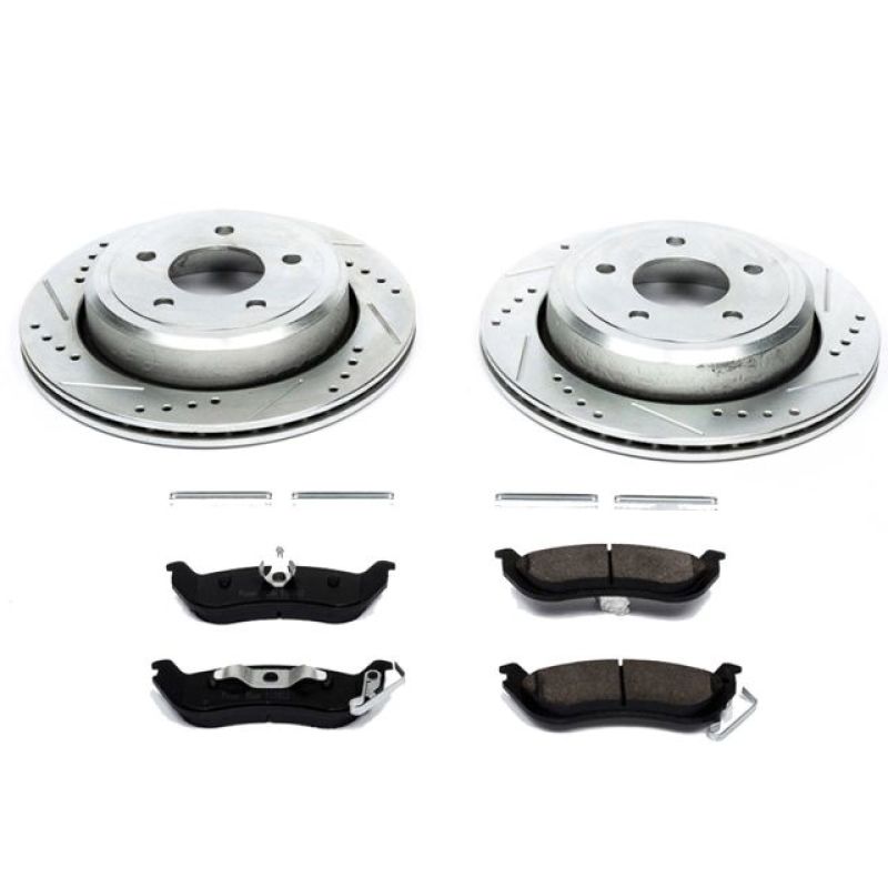Power Stop 03-11 Ford Crown Victoria Rear Z23 Evolution Sport Brake Kit Power Stop 03-11 Ford Crown Victoria Rear Z23 Evolution Sport Brake Kit