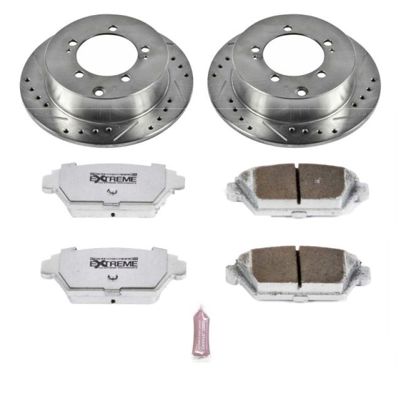 Power Stop 90-94 Eagle Talon Rear Z26 Street Warrior Brake Kit Power Stop 90-94 Eagle Talon Rear Z26 Street Warrior Brake Kit