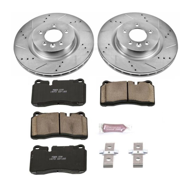 Power Stop 06-09 Land Rover Range Rover Sport Front Z23 Evolution Sport Brake Kit Power Stop 06-09 Land Rover Range Rover Sport Front Z23 Evolution Sport Brake Kit