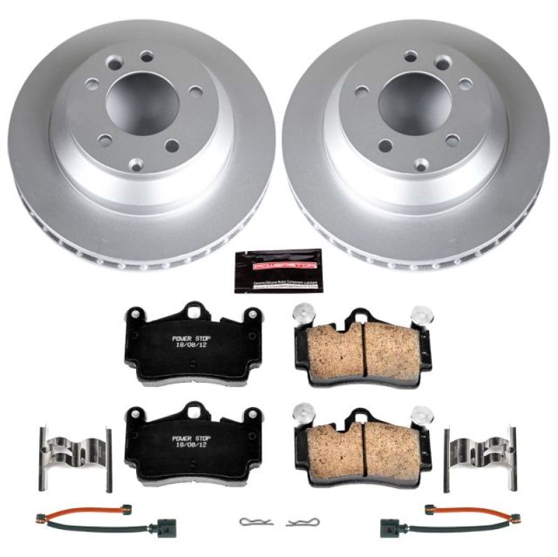 Power Stop 07-15 Audi Q7 Rear Z23 Evolution Sport Coated Brake Kit Power Stop 07-15 Audi Q7 Rear Z23 Evolution Sport Coated Brake Kit