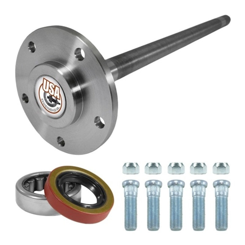 Yukon Gear & Axle 65-79 GM Pass Axle Shaft Repl.Rear Axl Kit 8.2in/8.5in Diff 28 Spline 29-1/2in Lng Yukon Gear & Axle 65-79 GM Pass Axle Shaft Repl.Rear Axl Kit 8.2in/8.5in Diff 28 Spline 29-1/2in Lng