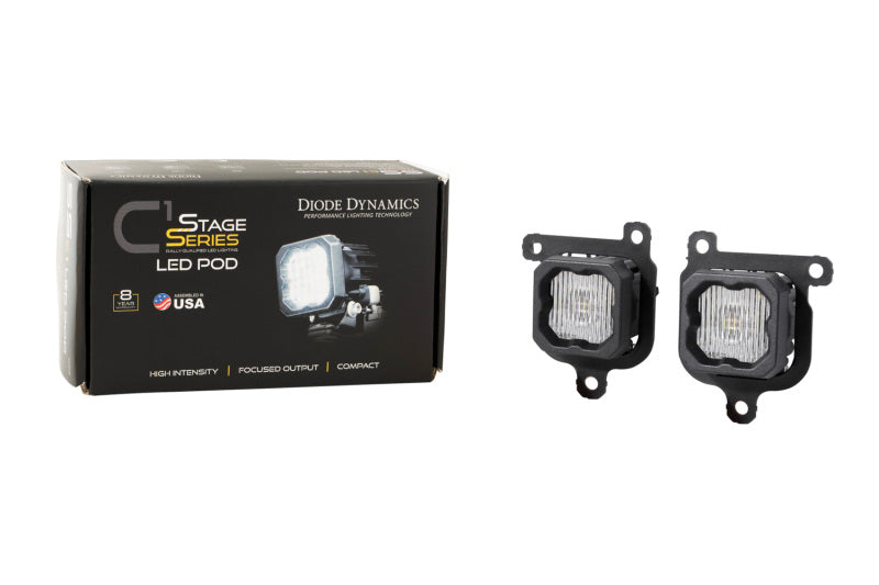 Diode Dynamics 21-24 Ford Bronco Sport SSC1 LED Fog Light Kit Diode Dynamics 21-24 Ford Bronco Sport SSC1 LED Fog Light Kit