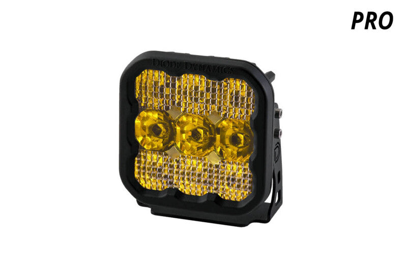 Diode Dynamics SS5 LED Pod Pro - Yellow Driving (Single) Diode Dynamics SS5 LED Pod Pro - Yellow Driving (Single)