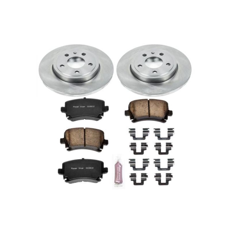 Power Stop 05-09 Audi A4 Rear Autospecialty Brake Kit Power Stop 05-09 Audi A4 Rear Autospecialty Brake Kit