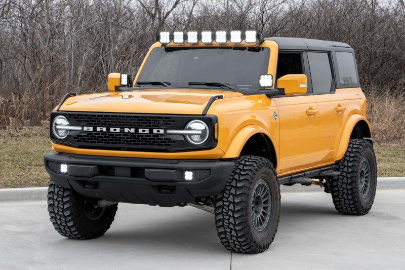 Diode Dynamics Bronco SS5 Pro CrossLink Windshield - White Combo Lightbar Kit Diode Dynamics Bronco SS5 Pro CrossLink Windshield - White Combo Lightbar Kit