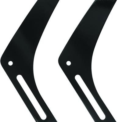 Kuryakyn Fixed Mounts Multi-Purpose Driver & Passenger Backrest 18-Up Softail Black