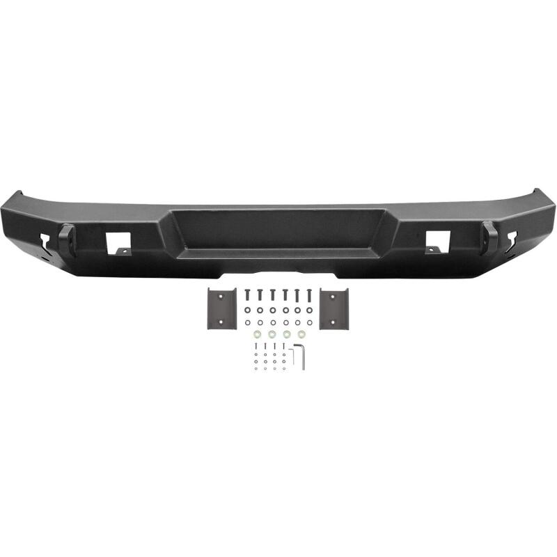 Westin 07-18 Jeep Wrangler JK WJ2 Rear Bumper - Textured Black Westin 07-18 Jeep Wrangler JK WJ2 Rear Bumper - Textured Black