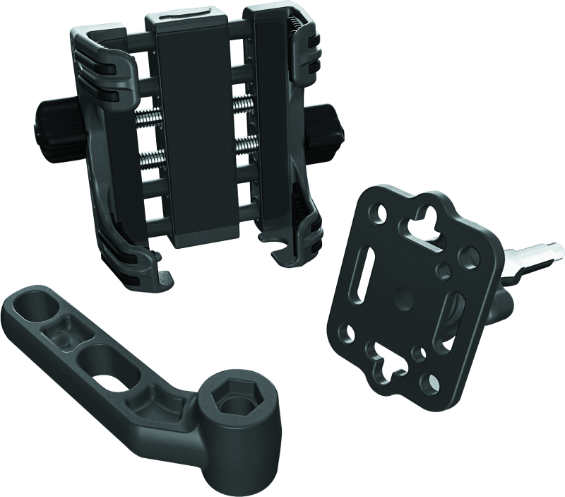 Kuryakyn Tech Connect Perch Mount Black Standard Kuryakyn Tech Connect Perch Mount Black Standard