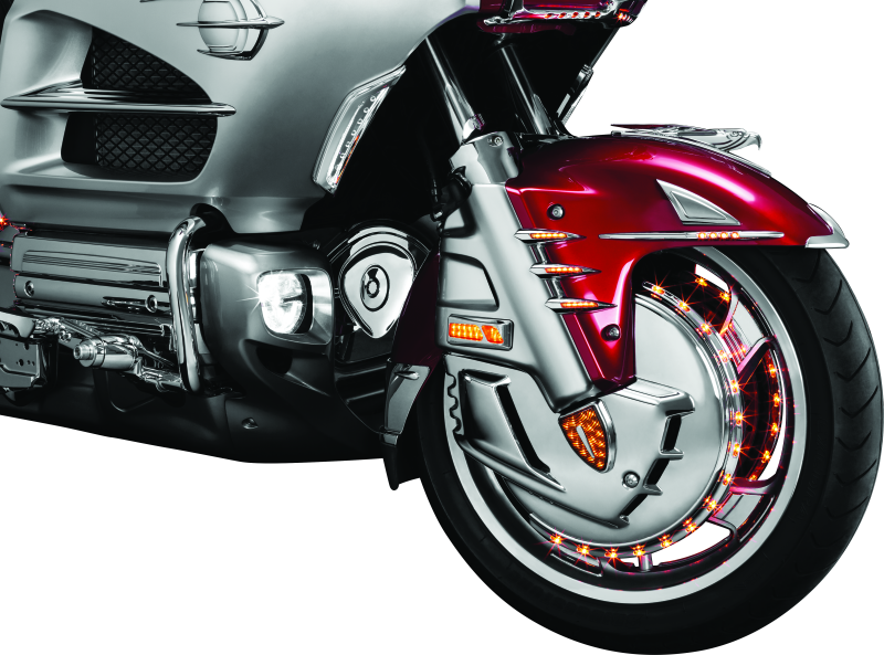 Kuryakyn Deco Eagle Fender Ornament 01-22 Honda GL1800 Chrome Kuryakyn Deco Eagle Fender Ornament 01-22 Honda GL1800 Chrome