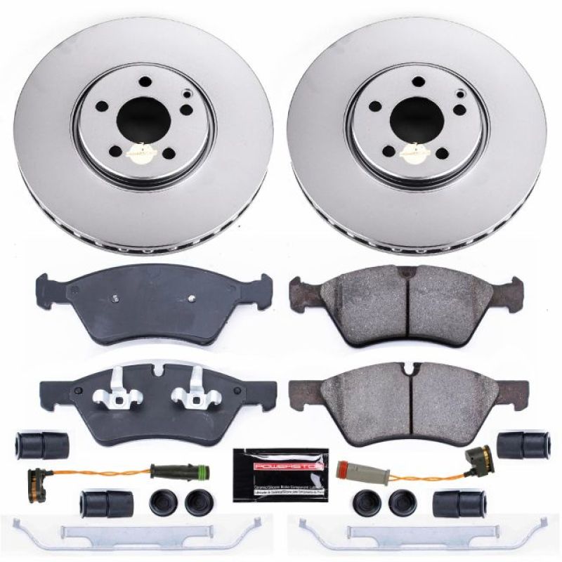 Power Stop 2006 Mercedes-Benz E500 Front Z23 Evolution Sport Coated Brake Kit Power Stop 2006 Mercedes-Benz E500 Front Z23 Evolution Sport Coated Brake Kit