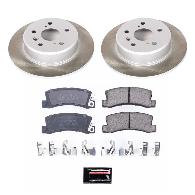 Power Stop 99-03 Lexus RX300 Rear Semi-Coated Rotor Kit Power Stop 99-03 Lexus RX300 Rear Semi-Coated Rotor Kit