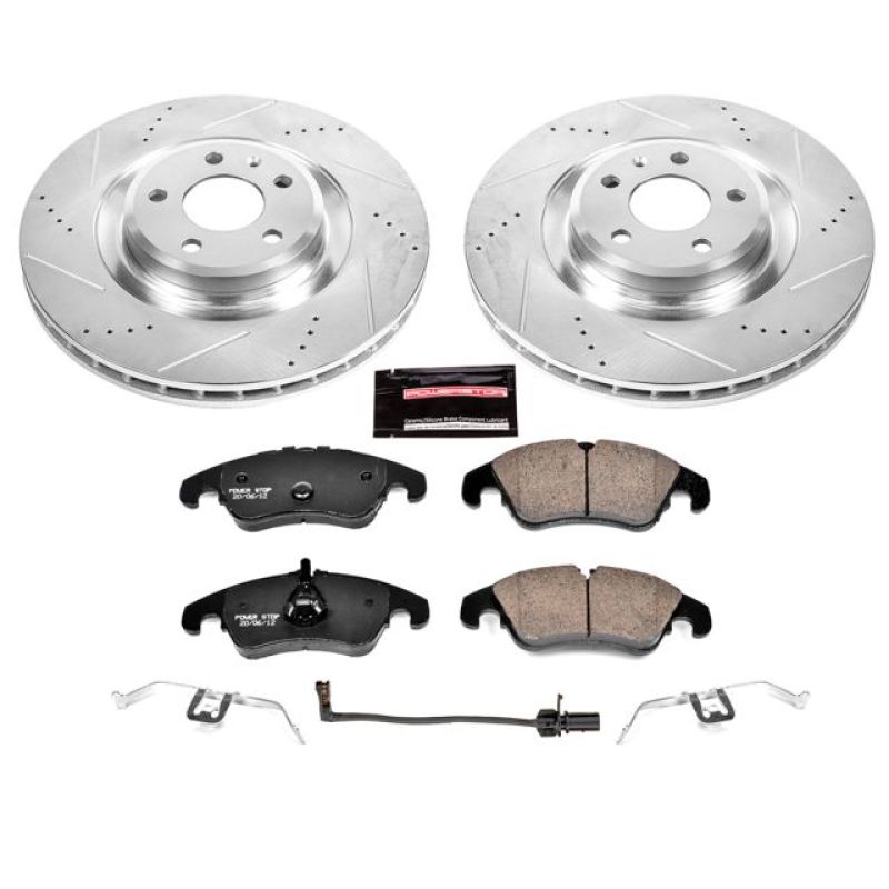 Power Stop 10-11 Audi S4 Front Z23 Evolution Sport Brake Kit Power Stop 10-11 Audi S4 Front Z23 Evolution Sport Brake Kit