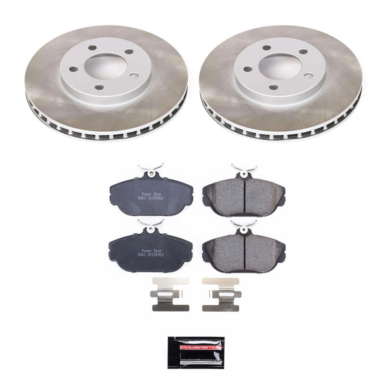 Power Stop 94-00 Mercury Sable Front Semi-Coated Rotor Kit Power Stop 94-00 Mercury Sable Front Semi-Coated Rotor Kit