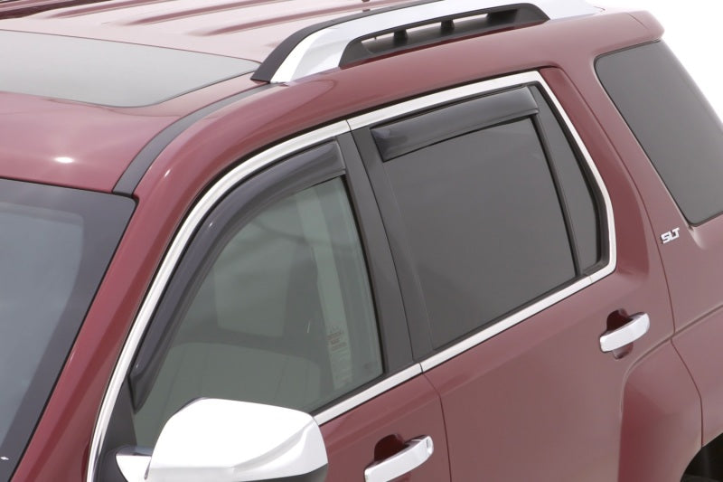 AVS 10-17 GMC Terrain Ventvisor In-Channel Front & Rear Window Deflectors 4pc - Smoke AVS 10-17 GMC Terrain Ventvisor In-Channel Front & Rear Window Deflectors 4pc - Smoke