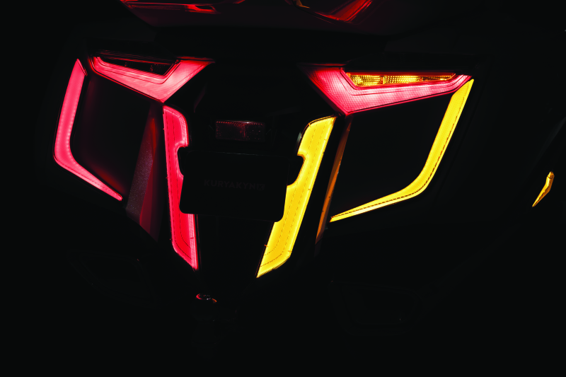 Kuryakyn Omni L.E.D Rear Fender Cover 18-20 GL1800 Satin Black Kuryakyn Omni L.E.D Rear Fender Cover 18-20 GL1800 Satin Black